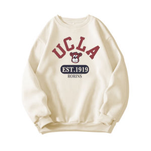 Sweater Crewneck Wanita Ucla Oversize Premium