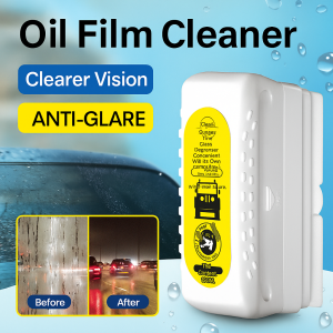 Instant Auto Glass Oil Film Remover 10s Fast Clean Windshield Water Marks Cleaner Anti Fog