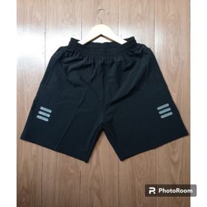 Celana Pendek Olahraga Random Pict Saku Resleting Pria Wanita Running Gym Sport Kolor Volly Futsal Bulu Tangkis Jogging Bahan Premium