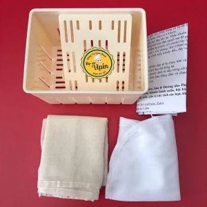 Khuôn làm đậu phụ túi lọc và vải lót đậu