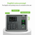 ZKTeco LX17 Fingerprint Time Attendance Machine Biometrics System Bundy Clock Time Recorder Punch Card Machine LX17. 