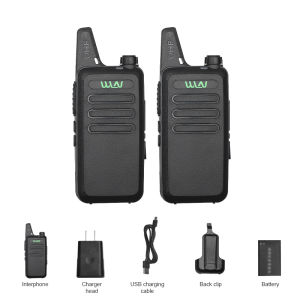 Zephyriy Nirkabel Dua Arah Walkie-talkie Kecil Hotel Restoran Handset Radio Sipil Peralatan Komunikasi Walky Talky 16 Channel Walkie Talkie