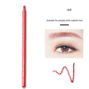 ปากกาหนังสีแดงลายดอกกุหลาบทอง   ปากกาแทททูกันน้ำพิเศษ ไม่เลอะ ไม่ซีด ติดทนนาน สำหรับศิลปินแทททู