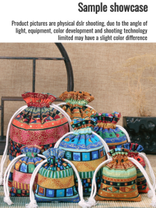 Organizer Drawstring Abrasion Resistance Drawstring Bag Refreshing Moisture-proof Imitation Linen