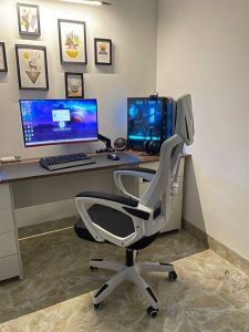 Ghế Xoay văn phòng có gác chân ghế công thái học ghế gaming