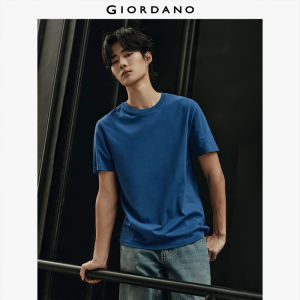 Giordano Korea Collection Mens 100% Cotton Crewneck Short Sleeve Tee 01025565