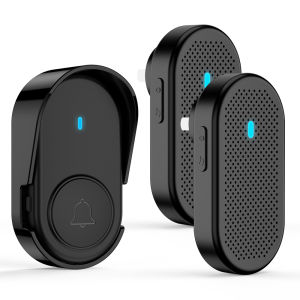 Wireless Doorbell Waterproof High Quality Home Door Bell 300M Remote 38 Rings Door Chime AC 110-220V US Plug