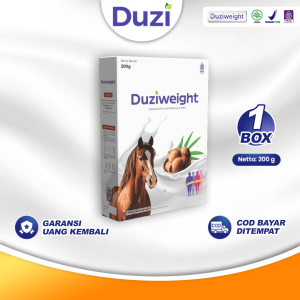 Duzi Weight - Susu Kuda Herbal Penambah Berat Badan 200gr Nutrisi Tubuh Alami 100% Original