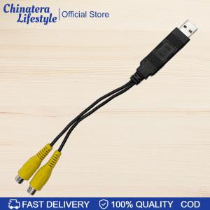 USB To CVBS Video Output Adapter 2 CVBS Output RCA Video Cable DC 5V USB 2W for Android Multimedia Player for Android TV Player