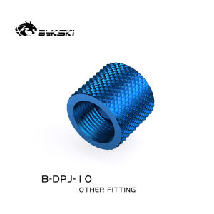 Bykski G1/4 to G1/4 Extender 15mm Fitting Adapter Water Cooling Adaptors Female to Female Double-sided Thread B-DPJ-10