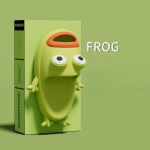 Frog House Slipper Cloud Woman Sandals Flip Flops Sandals Soft Sole Beach Non Slip Home Shoes Platform Weird Female Slides Men