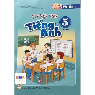 Sách - Vở tập viết Tiếng Anh 5 tập một