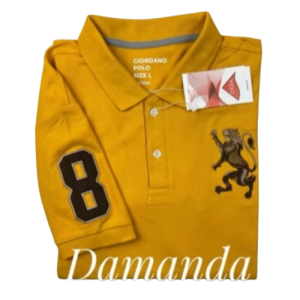 Kaos Kerah Polo Giordano - Kaos Kerah Casual Bordir 3D - Tshirt Polo Vintage Pria Terbaru - OOTD Pria Kekinian