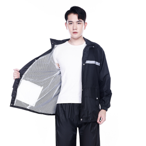 waterproof Split raincoat suit adult style rain pants whole body anti-rainstorm reflective raincoat 雨衣 baju hujan