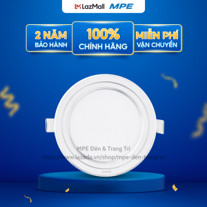 Đèn led âm trần RPL viền bạc MPE CHÍNH HÃNG