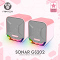 Fantech Sonar GS202 Mobile Gaming Speaker with 360 Surround Sound and Lighting Effects Speaker for PC. 
