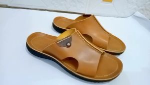 Sandal Pria Kulit Sapi & Anti Licin