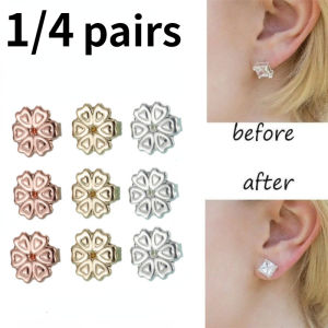 Ear Lifter Lift Hypoallergenic Fits Post Earring Earlobe Support Earrings Fashion Butterfly Stud Earrings Back Nut for Women New