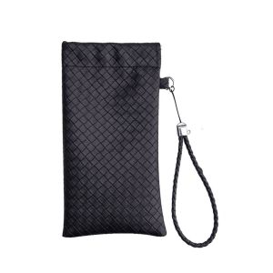 ENDPOINTS Thời trang Đơn giản Kính Bìa Da Kính đọc sách Kính mát Trường Hợp Kính Pouch PU Da Kính Trường Hợp Kính mát Kính Bảo Vệ kính