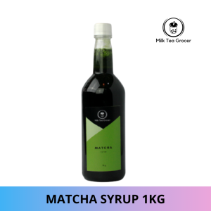 Matcha Syrup 1KG 1 Liter - Milk Tea Grocer Exclusive