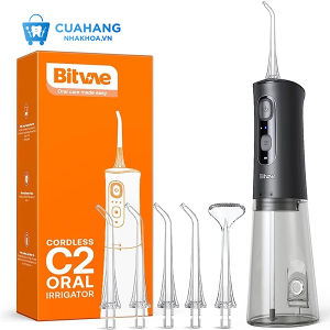 Tăm nước Bitvae thương hiệu USA kèm 6 đầu tăm đa năng