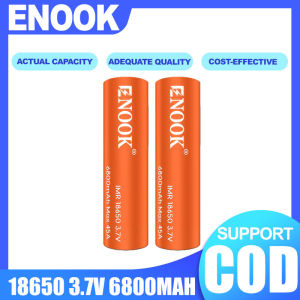 - [Stock available now] ENOOK 18650 Rechargeable Li-Ion Battery 3.7V 6800mAh