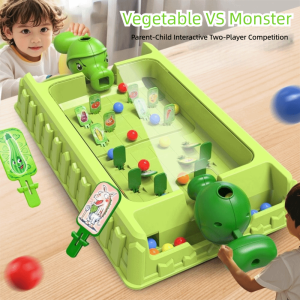 VALUEPULSE ลูกปัด 20/40/60 ชิ้น ของเล่นการยิงต่อสู้ ดีไซน์บนโต๊ะ เกมคิด ตู้เกมพินบอลคู่ เกมพินบอล โหมดผู้เล่น 2 คน เกมยิงปืนบนโต๊ะ ปฏิสัมพันธ์ระหว่างพ่อแม่และลูก