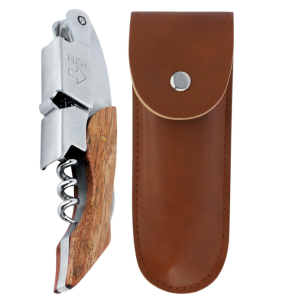 [SG] Exquisite Professional Wooden Wine Opener Screw Corkscrew Opener Beer Bottle Cap