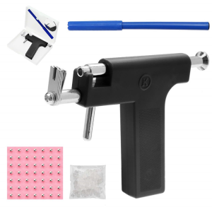 Ear Piercing Set  Sterile Earnuts Body Piercing Nose Earring Piercings Gun Tools