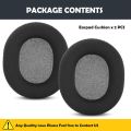 Replacement Earpads Cushion Compatible with SteelSeries Arctis 1,Arctis 3,Arctis 5,Arctis 7,Arctis 9 Gaming Headset Durable Ear Pads with Breathable Fabric Foam. 