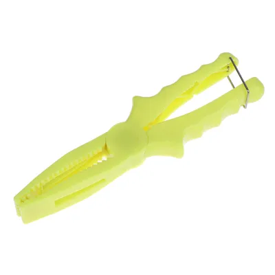 Plastic Floating Fish Clamp Grip Fishing Grabber Floating Fishing Grabber Ergonomic Handle Fish Gripper Catcher Lightweight Plastic Fishing Clamp Lockable Fishing Accessories