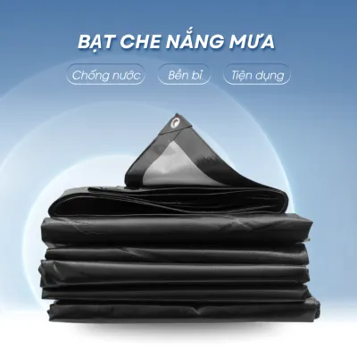 Bạt che nắng chất lượng cao - Vải che nắng và chống mưa đa năng，bạt che mưa nắng may viền đóng khoen sẵn