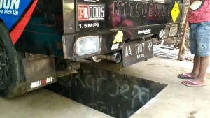Header mobil Mitsubishi t120 injeksikabu tipe 41 pendek