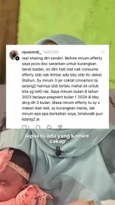 Efferty Minuman Campuran Susu Kambing - Perisa Coklat & Kayu ManisMild and effective
