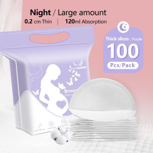 200 PCS Breast Pad Disposable 150ml Absorption Anti-leak Nursing pad Breastpad Breathable Thin&Light WAI100
