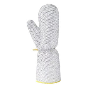 1Pc Steel Wire Kitchen Dishwashing Gloves - Wire Mesh Gloves For Washing Dishes Heavy-Duty Dishwashing Scrubber Muffs For Pot Scrubbing Tile Counter Wall Women Men Housewife Mother Grandma