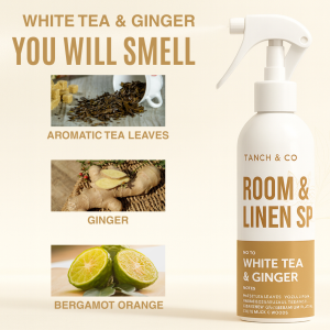 Tanch & Co Room & Linen Spray – Fabric-Safe Odor Eliminator
