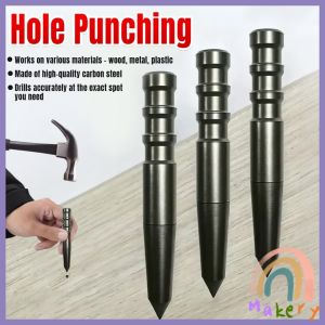 Manual Hole Positioning Center Punch Die Carbon Steel Hand Operated Drilling Marker Tool Hand Tool