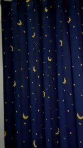 [Grosir] terlaris gorden motif bulan bintang gorden murah gorden minimalis jendela dan pintu
