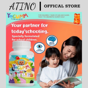 YOGUMM DHA PLUS Vitamins Gummy for Children Brain And eye health Multivitamins + Lysine CGF and DHA