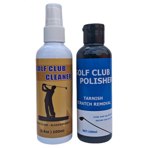 Đầu gậy đánh gôn sạch hơn đánh bóng 100ml Câu Lạc Bộ Golf DỤng cụ Xóa Vết Xước Dung dịch làm sạch chuyên nghiệp phục hồi Phụ kiện chơi gôn