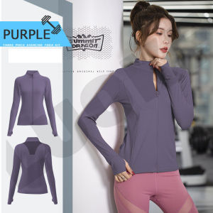 LUOKE Woman Wear Jacket Quick Dry Sport Coat Long Sleeve Sport Women Comfortable and Breathable Suitable for Any Sports