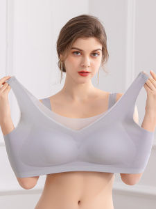 Topbra_shop[เซท4ตัว]เสื้อในผู้หญิง บราสปอร์ตยางพารา ไร้รอยต่อ รุ่นสุดฮิต แบบบาง คัพทรงน้ำหยด บางเบาเหมือนไม่ได้ใส่ เสื้อชั้นในผญ DPB182