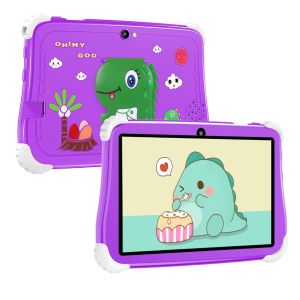 Good Quality Dinosaur Childrens learning Tablet 7.0-inch Ultra Clear Screen Memory 8GB RAM +128GB ROM Support 2.4WIFI