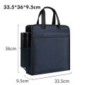Zippered Document Bag with Handle Waterproof Oxford File Tote Bag Pouch for Carrying Paper Files Books Filing Folder. 
