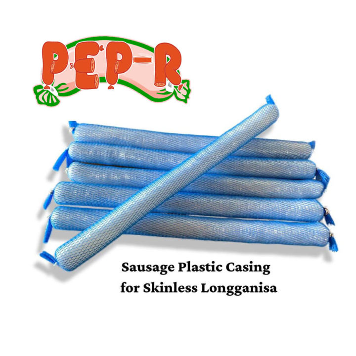 Plastic Casing for Sausage Skinless Longganisa Wrapper 25 meters (20/22