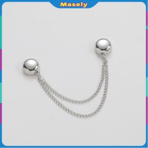 Masely Shirt Magnetic Button Magnet Brooch Adjustable Trouser Legs Clothes Accessories