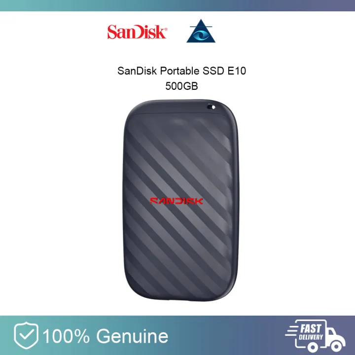 SanDisk Portable SSD E10 USB 3.2 Gen 2 Type-C 500GB 1TB