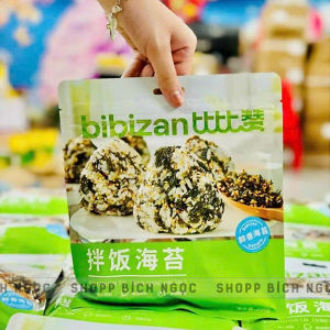 Rong biển ăn liền Bibizan ngon giòn nhiều vừng trộn cơm– Túi 250g