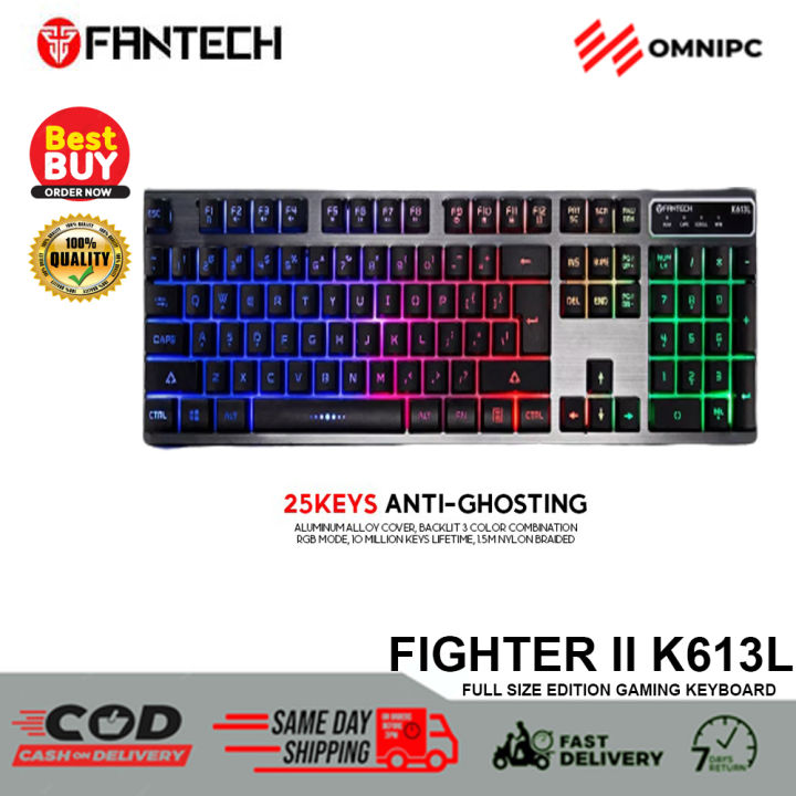 OMNIPC Best Buy FANTECH K613L Fighter II Full Size Edition Gaming ...